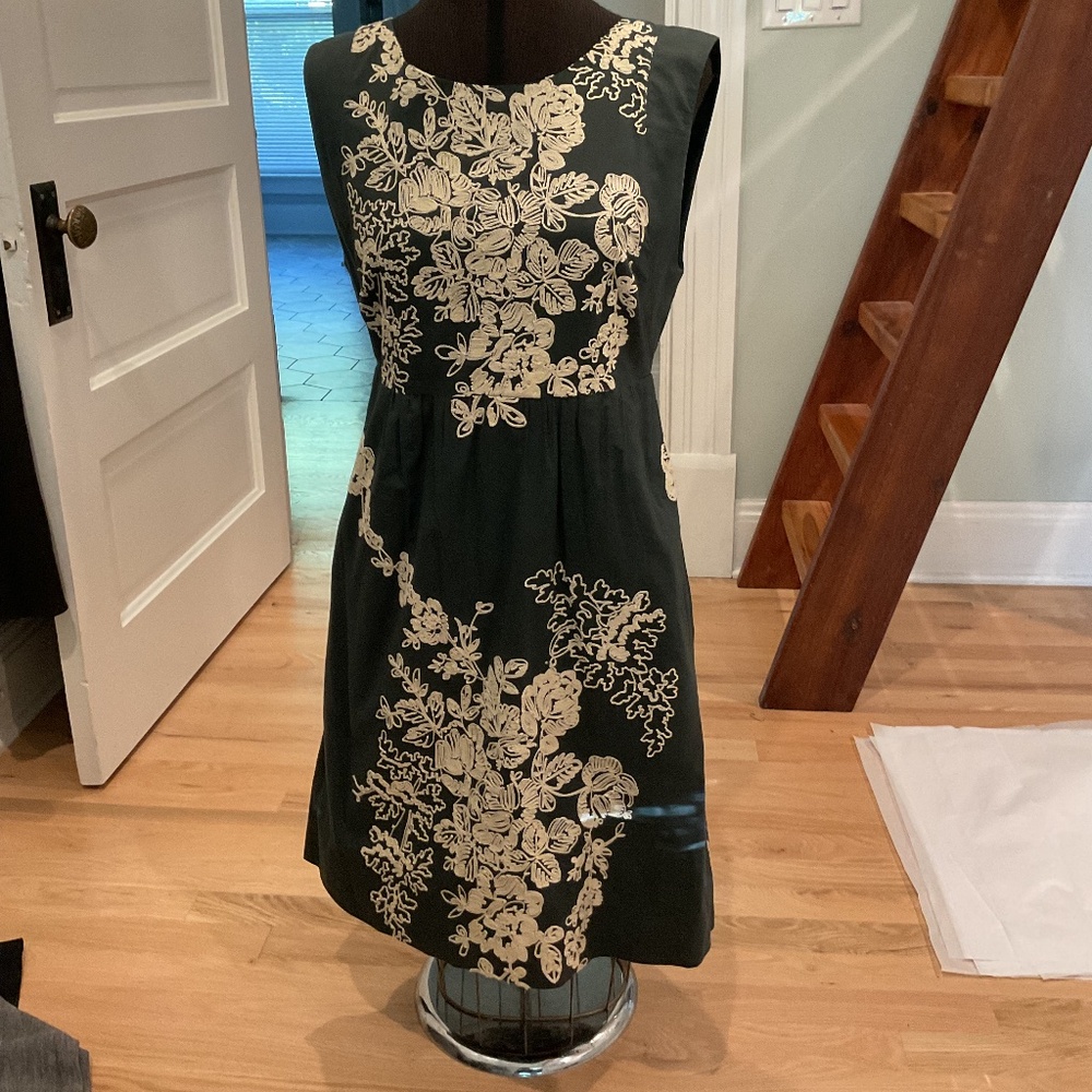 J Crew Factory Dress Size 4 Mirabel Floral - Picture 2 of 5
